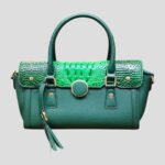 CROCO PATTERN LUXURIOUS SLING & HAND BAG