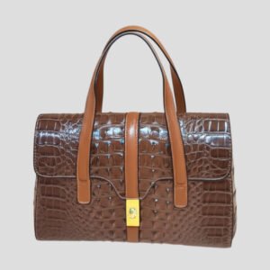 SUPREME QUALITY CROCO PATTERN HAND & SLING BAG