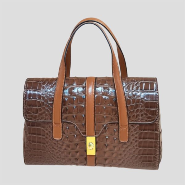 SUPREME QUALITY CROCO PATTERN HAND & SLING BAG