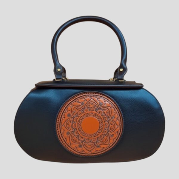 MAJESTIC FLORAL EMBROIDERY PATTERN HAND & SLING BAG